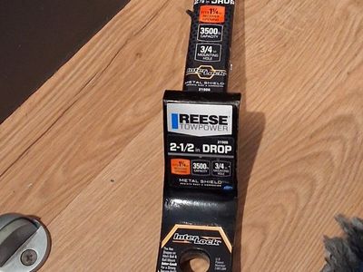 Reese Towpower 21900 2-1/2 Inch Drop Ball Mount - Class II 3500 lb Capacity