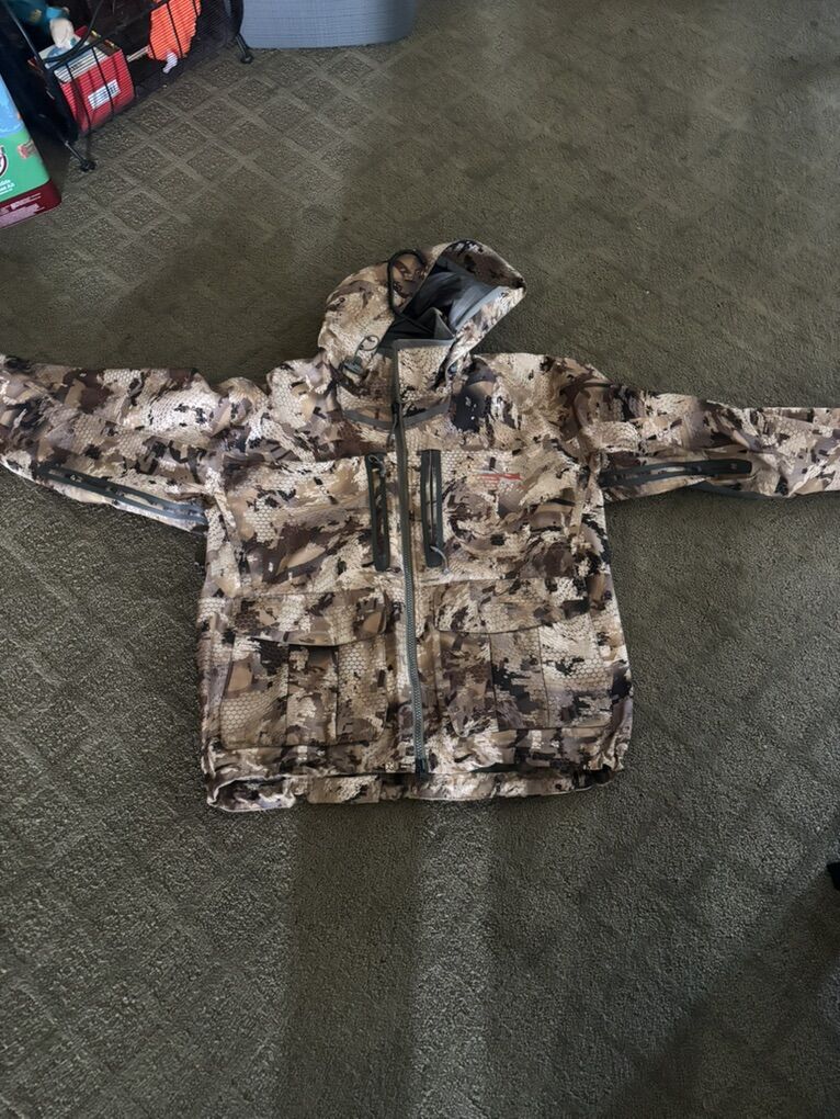 Sitka Delta Zip Jacket Size Large