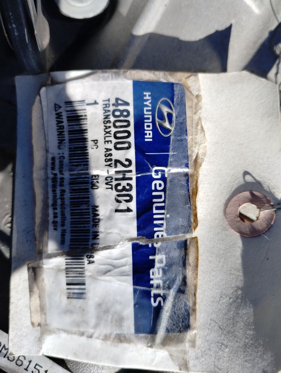 2019-20 ELANTRA TRANSAXLE /CVT NEW OEM  OPEN TO OFFERS OR TRADES