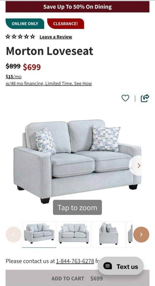 Couch loveseat set