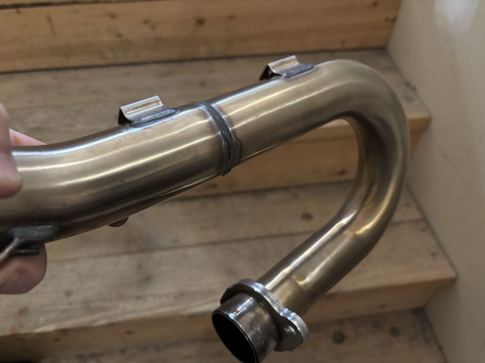 Yoshimura titanium head pipe yfz450