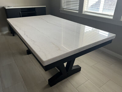 Brand New Genuine Marble Dining Table 42" x 72" x 30"