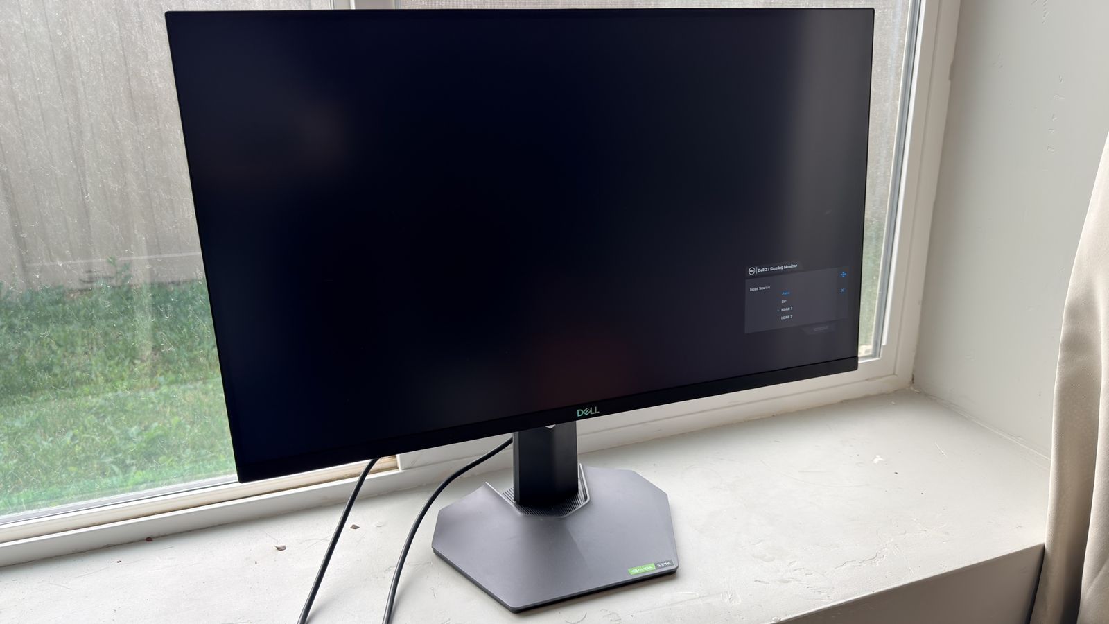 Dell 27 Inch Gaming Monitor with Stand and Power Cable