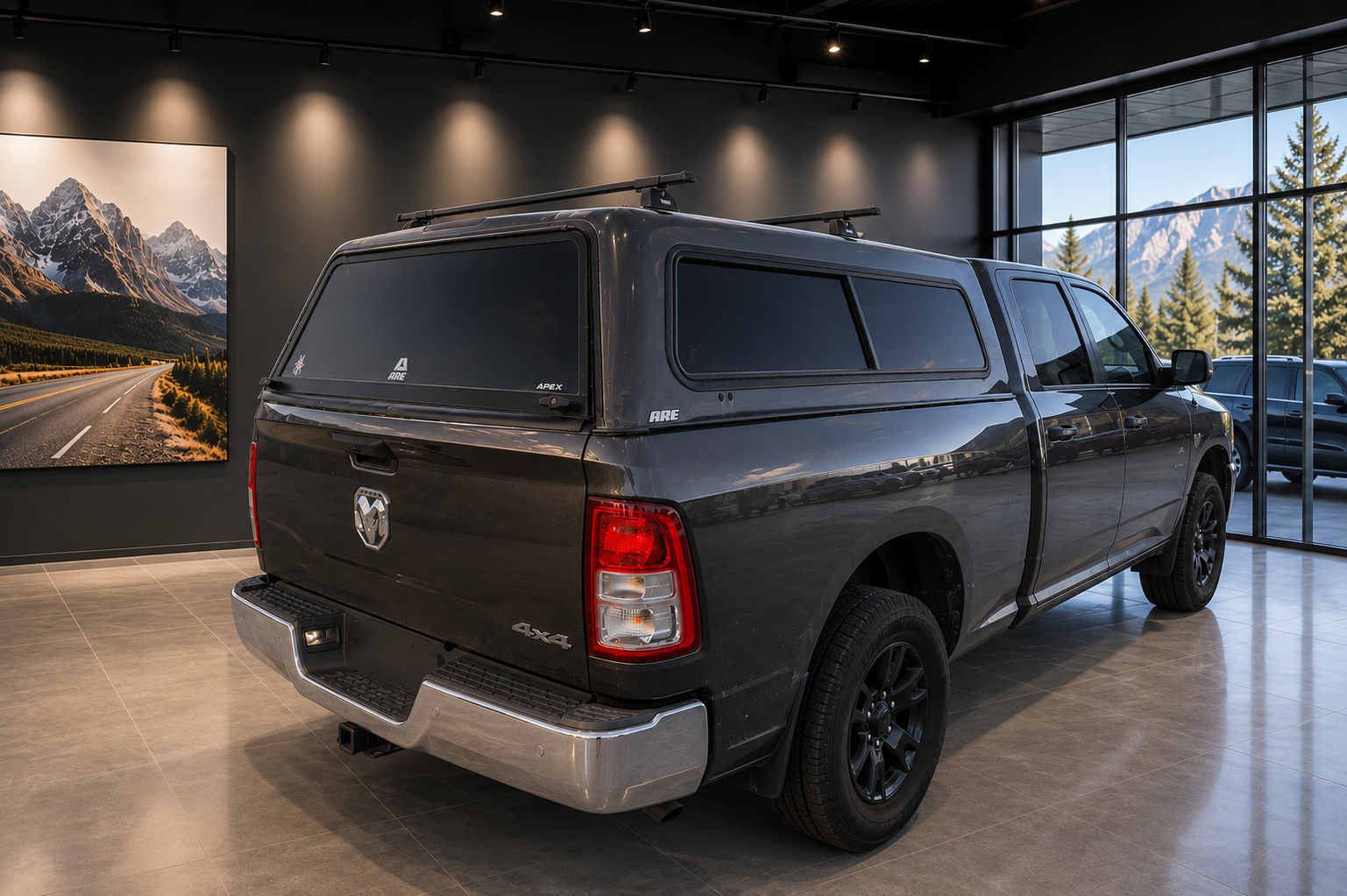2010-2024 DODGE RAM 2500/3500 – 6’4” BED ARE TRUCK CAP For Sale Only 