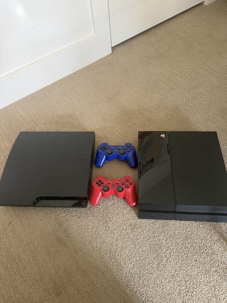 Sony PlayStation 3 & PlayStation 4 Console Bundle or buy separately for 100 each