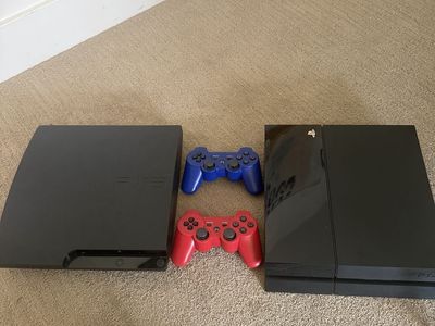 Sony PlayStation 3 & PlayStation 4 Console Bundle or buy separately for 100 each