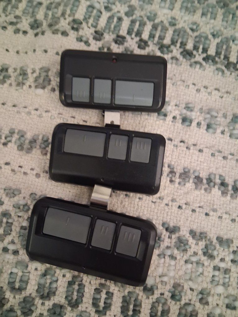Garage Door Remote Openers x3