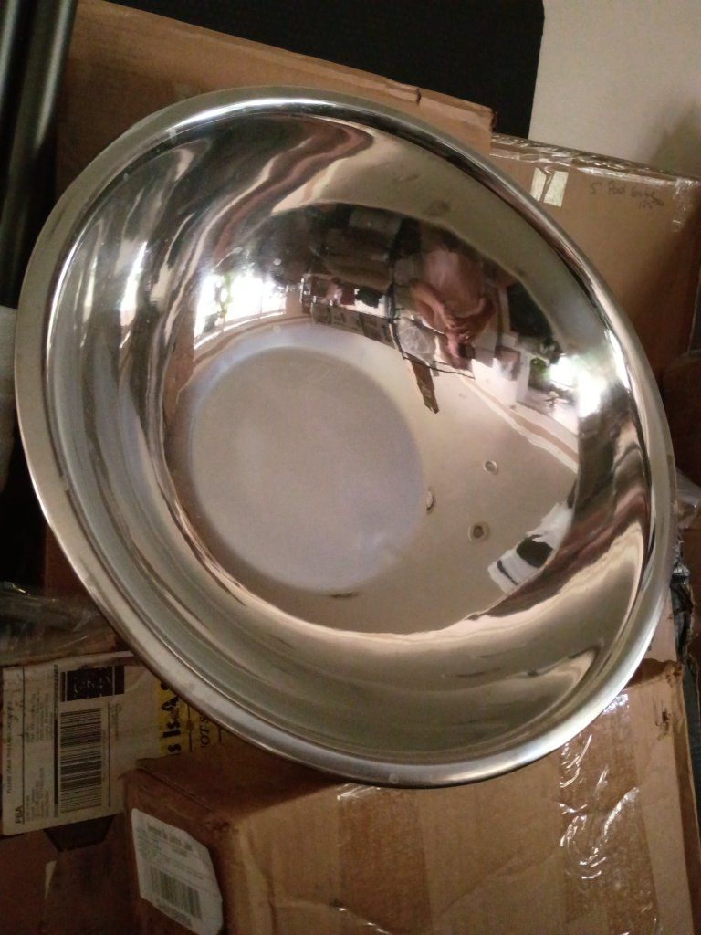Large Stainless Steel Mixing Bowl