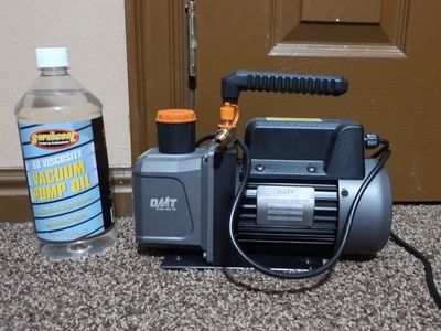 Orion Motor Tech Vacuum Pump, 4 cfm 1/3 hp HVAC Single Stage Vacuum Pump — $38 — Excellent Condition