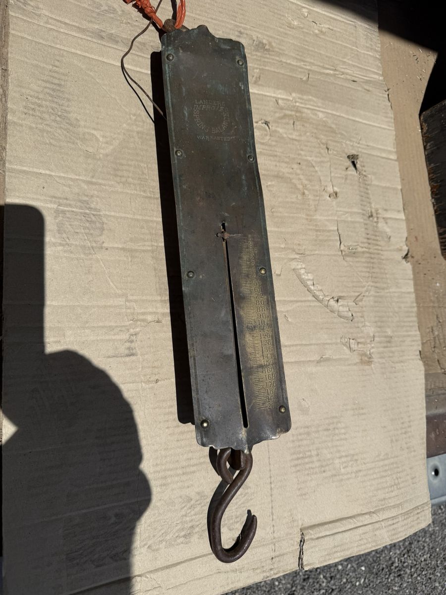 Vintage Landers Improved Spring Balance Scale