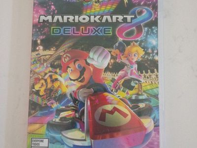 Nintendo Switch Mario Kart 8 Deluxe Game with Case