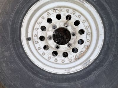4- American Racing Outlaw 15" Aluminum Rims Riveted Classic Rims - Pre-Owned