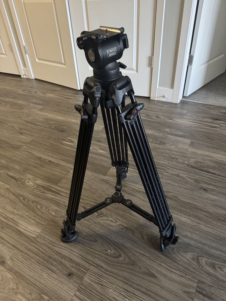 E Image Fluid Head Tripod