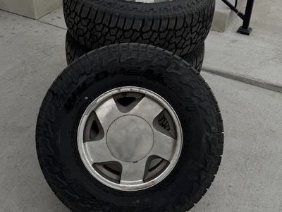 Chevy Silverado 1500 Tahoe Rims and Tires 265/75R16 Falken