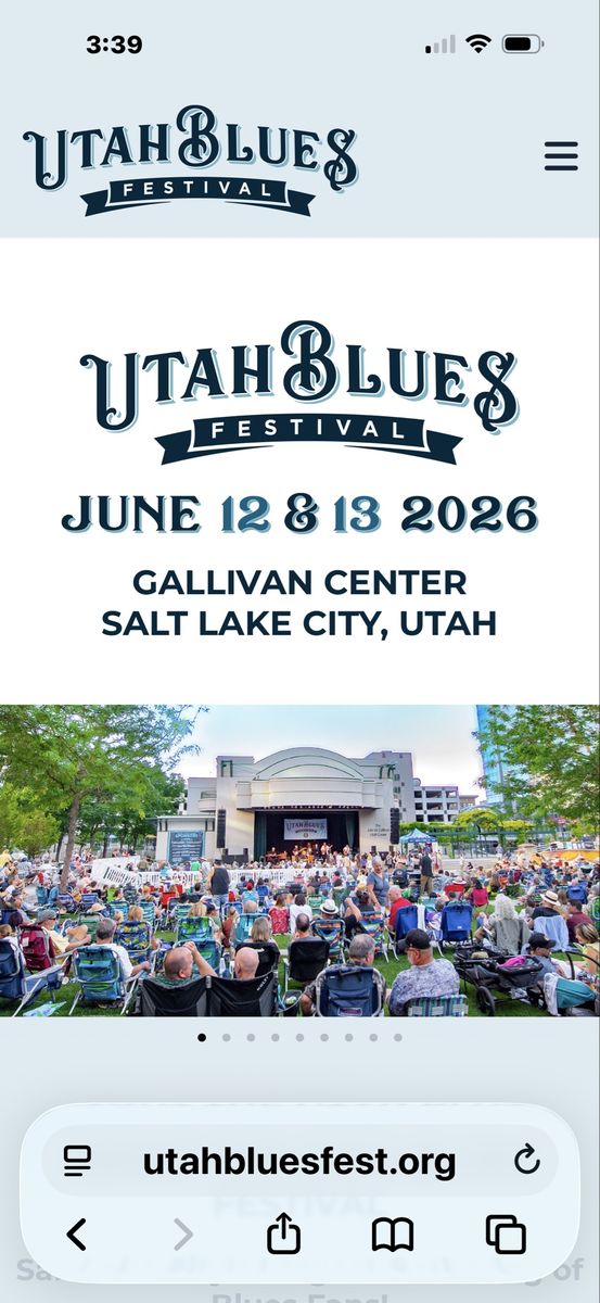 Utah Blues Festival Saturday GA
