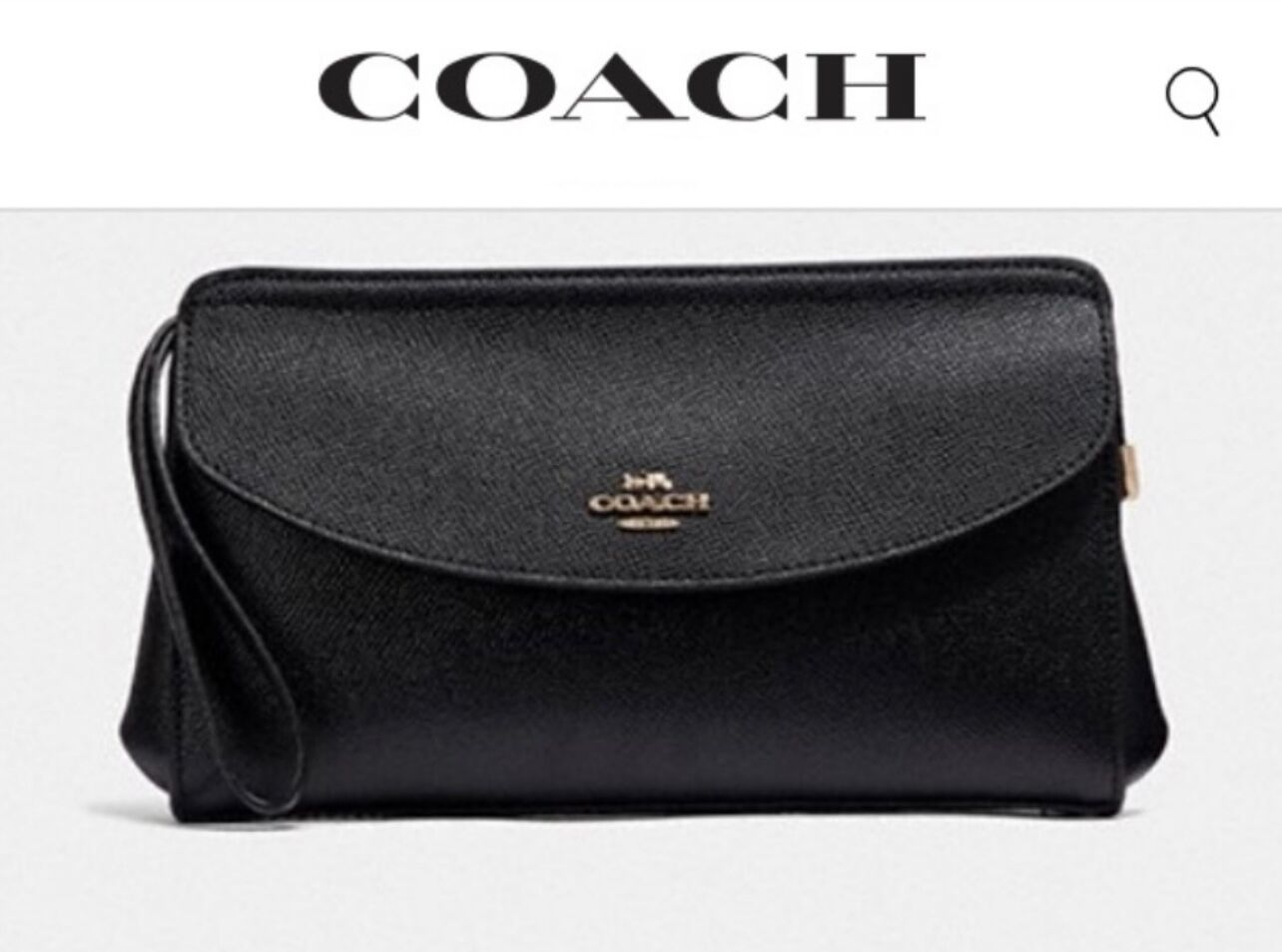 Coach Large wristlet. Purse bag