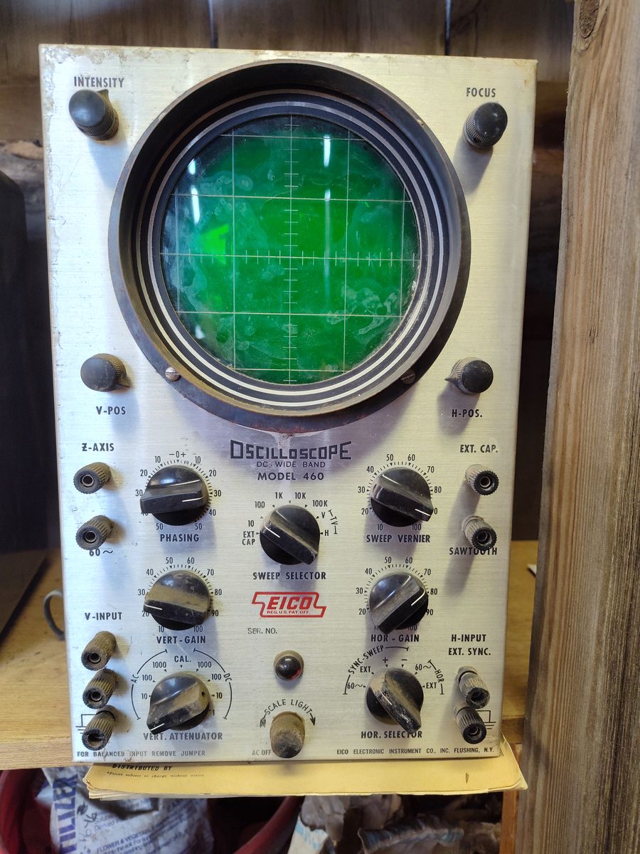 Eico oscilloscope