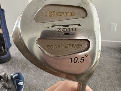 Mizuno Zoid Power Driver 10.5 Degree Golf Club with Headcover