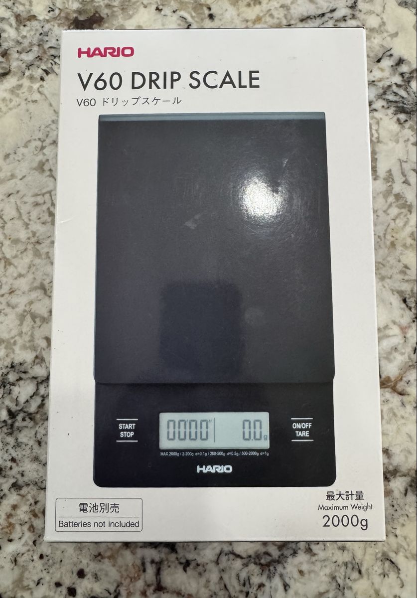 Hario V60 Drip Scale with Built-in Timer