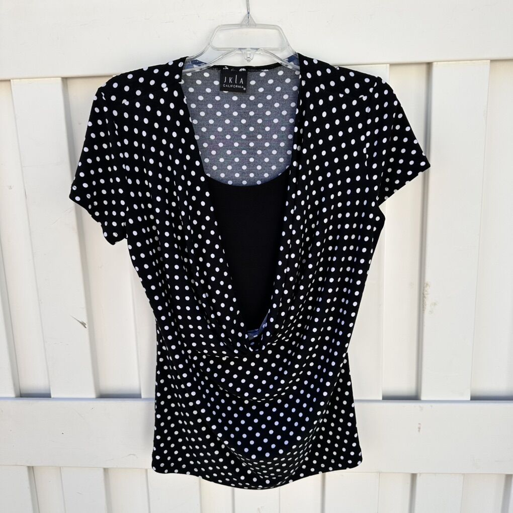 Womens Polka Dot Blouse