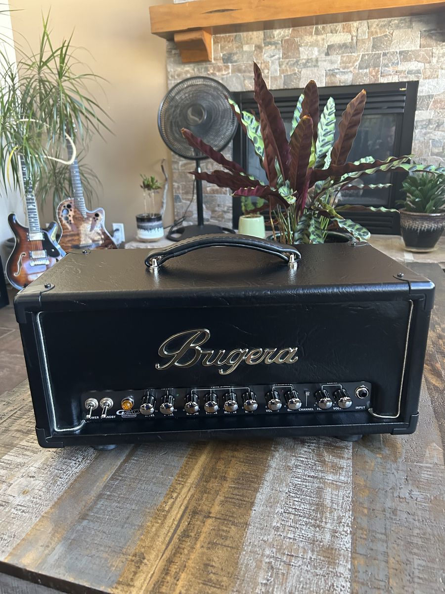Bugera G20 Infinium 20W All-Tube Guitar Amplifier Head with Reverb - Black