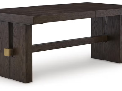 NIB Burkhaus 72"-90" Extendable Dining Table