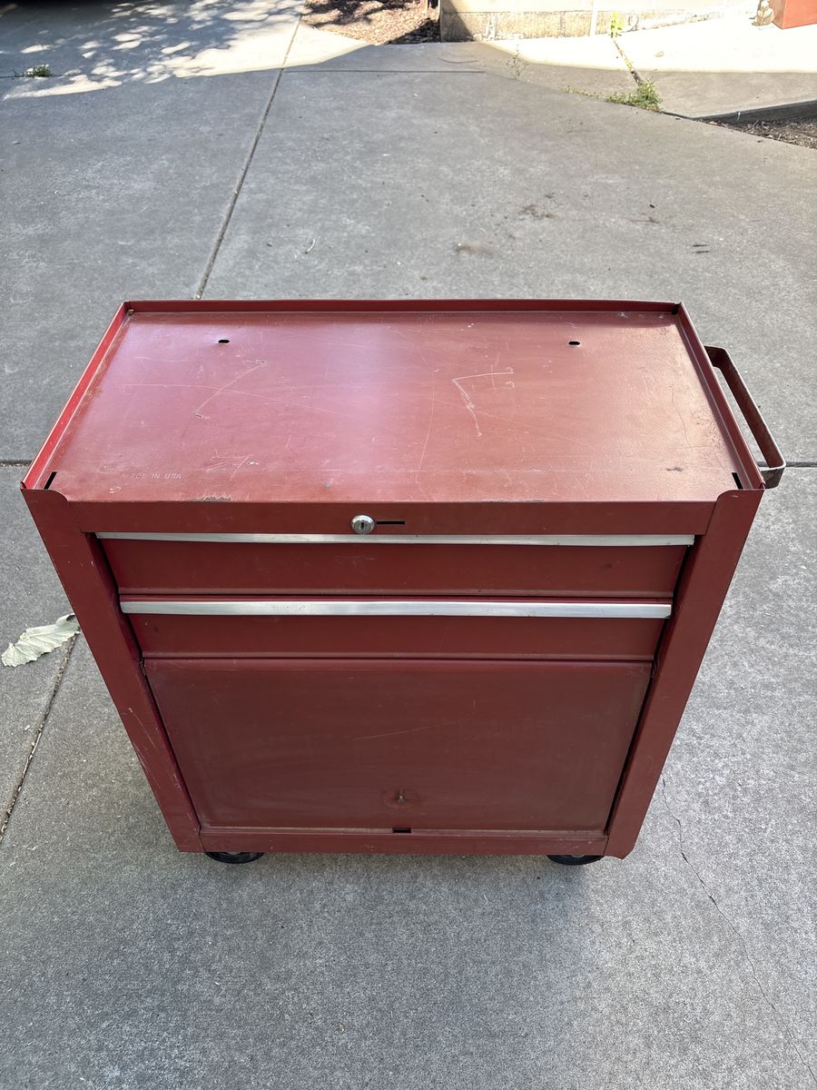 Heavy-Duty Rolling Tool Cabinet / Mechanic’s Service Cart