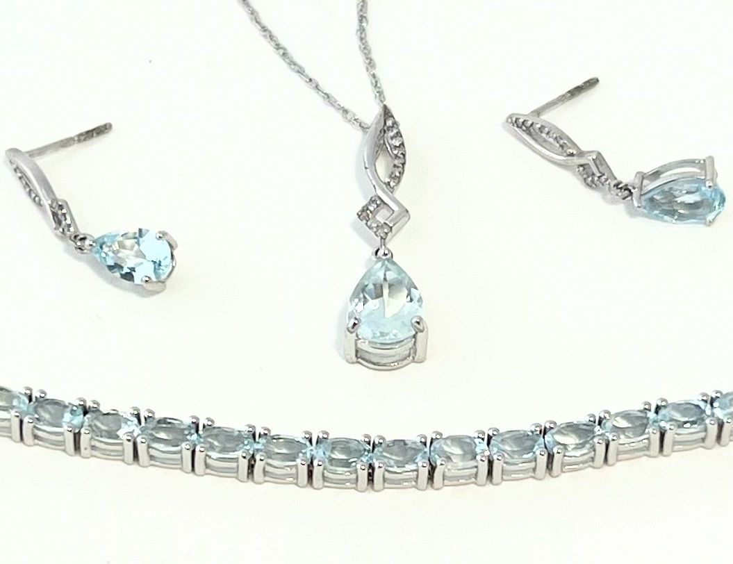 Sterling Silver Jewelry Set – Brand New