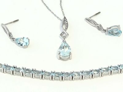 Sterling Silver Jewelry Set – Brand New