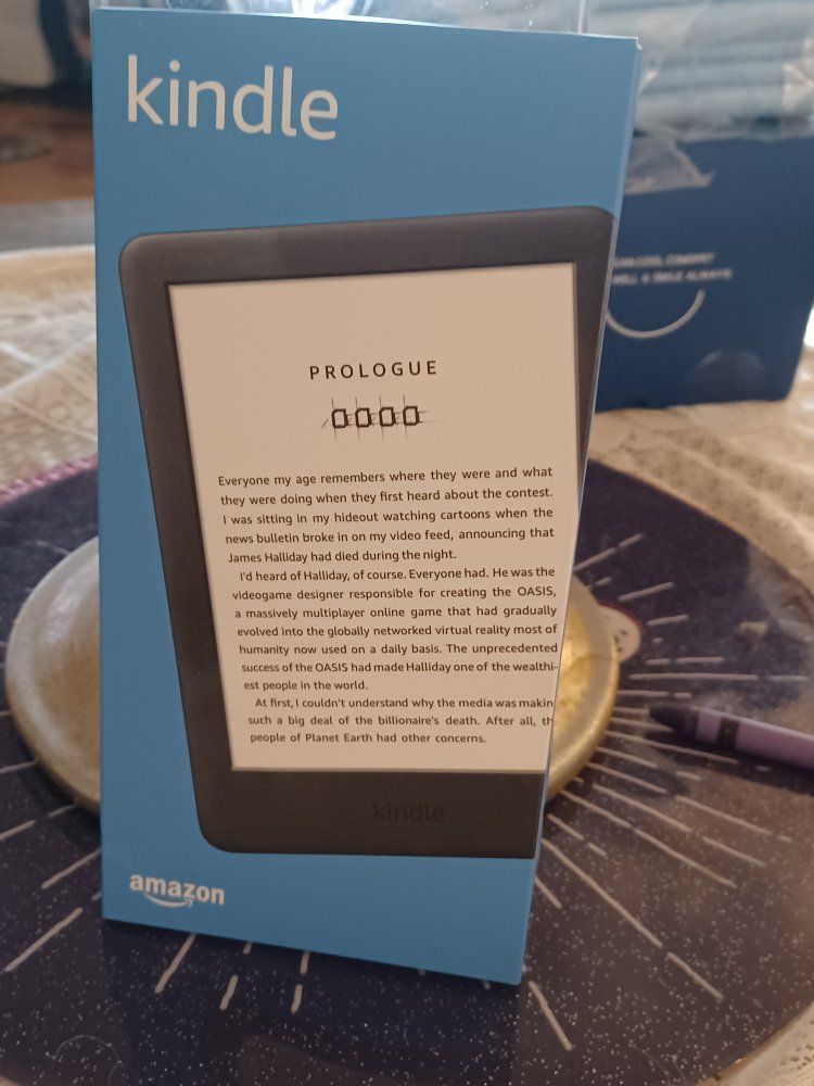 Amazon Kindle E-Reader Black with Original Box