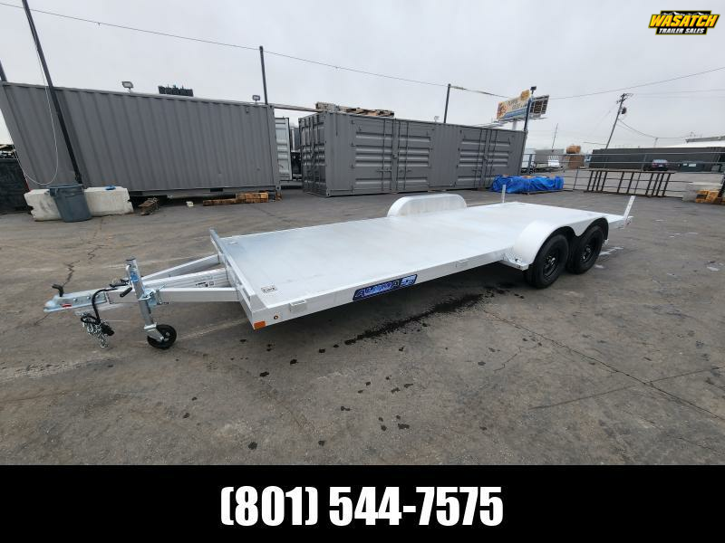2026 Aluma 8220 ESA with Rockguard Aluminum (7X20) Utility Trailer