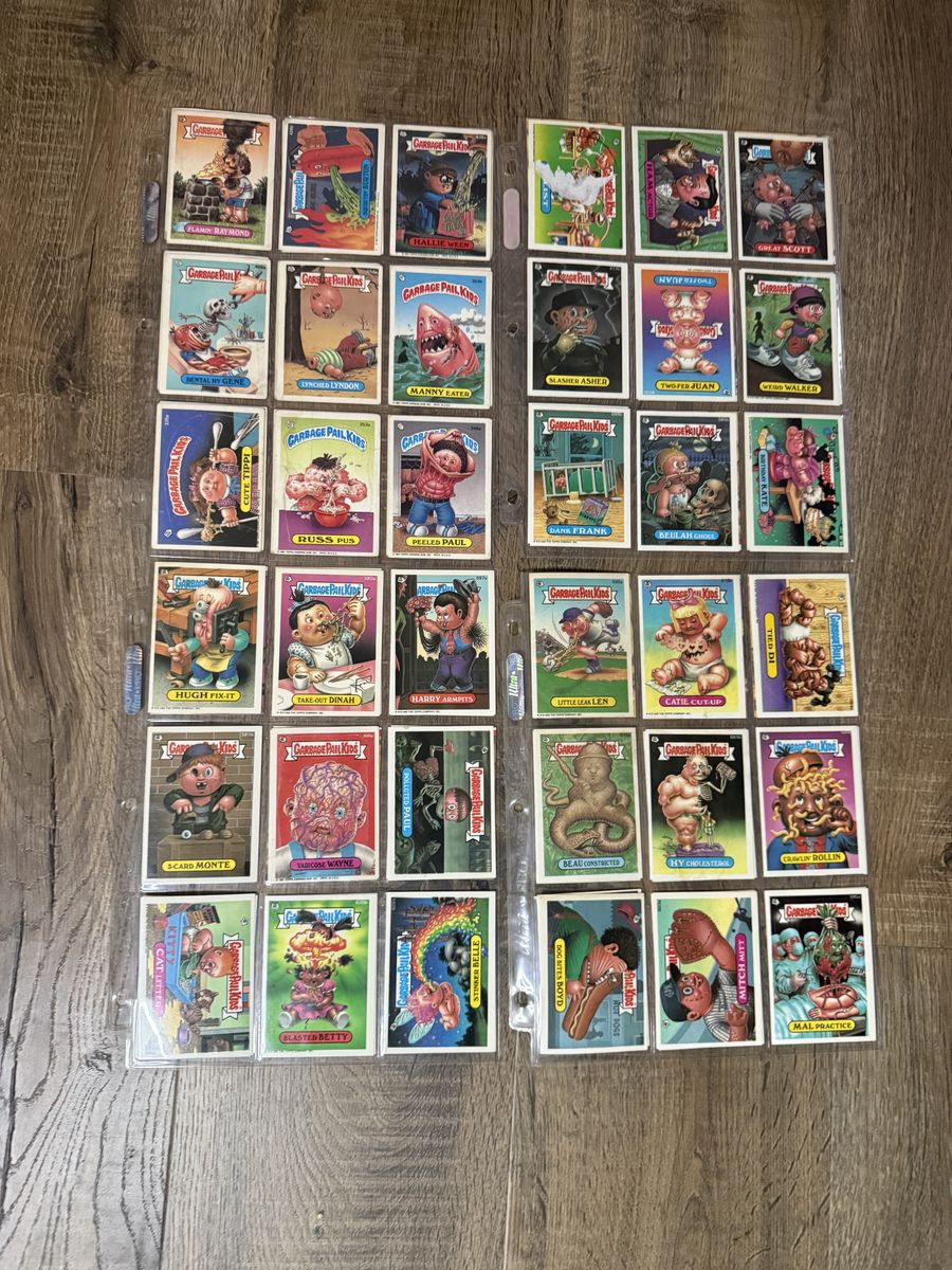 72 1988 GPK Garbage Pail Kids Cards In Sleeves