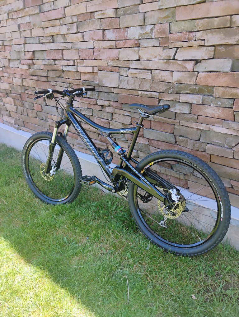 Cannondale Rush Full Suspension Mountain Bike - Black