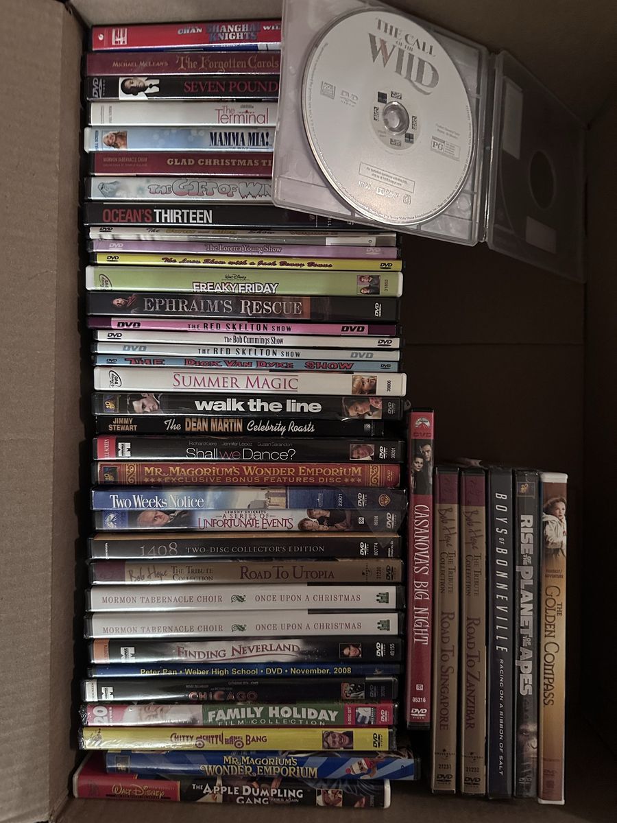 Wide variety of dvd movies