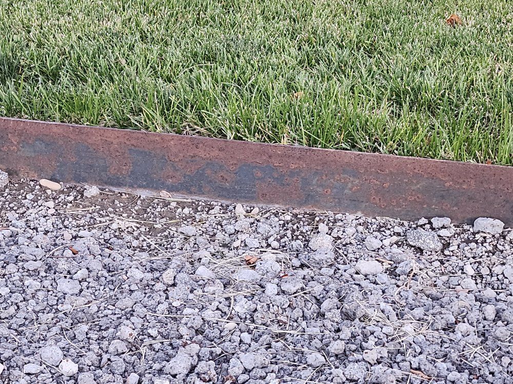 6"x⅛" steel flat bar/landscape edging