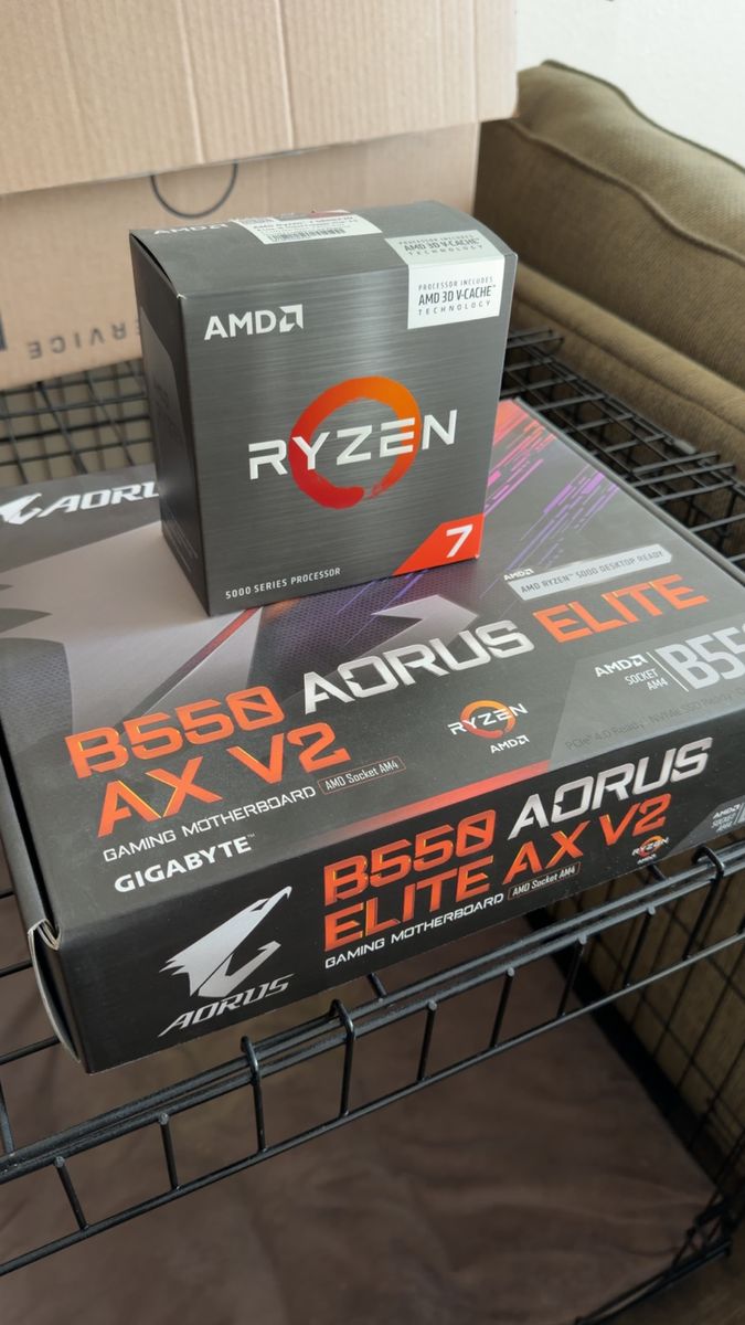5800X3D Combo Motherboard and ram