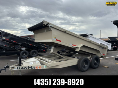 RawMaxx 7X14 14K PKX Dump Trailer