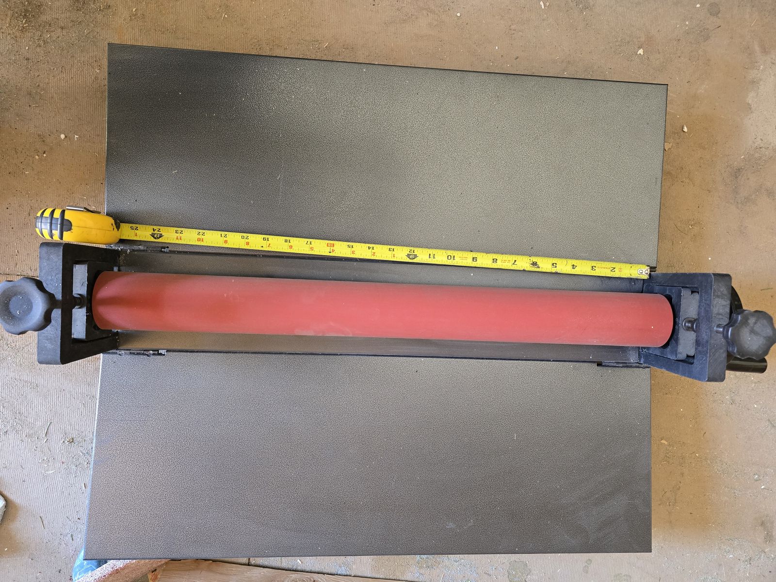 25" Hand Crank Pressure Cold Roll laminator