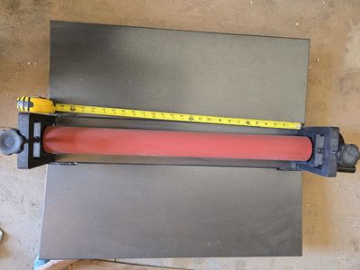 25" Hand Crank Pressure Cold Roll laminator