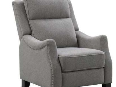 Pushback Reclining Fabric Armchair- Still in box