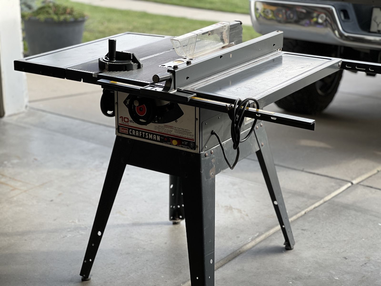 Craftsman Table Saw 10” Model 113 Direct Drive