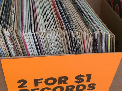 Neighborhood Garage Sale! Vinyl Records, Clothing, Toys, Books, and lots more!