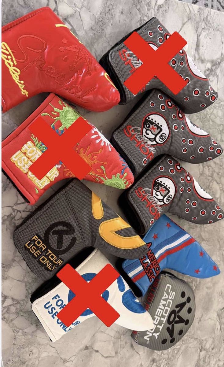 Putter Covers - Red Special, Custom Shop & American Classic