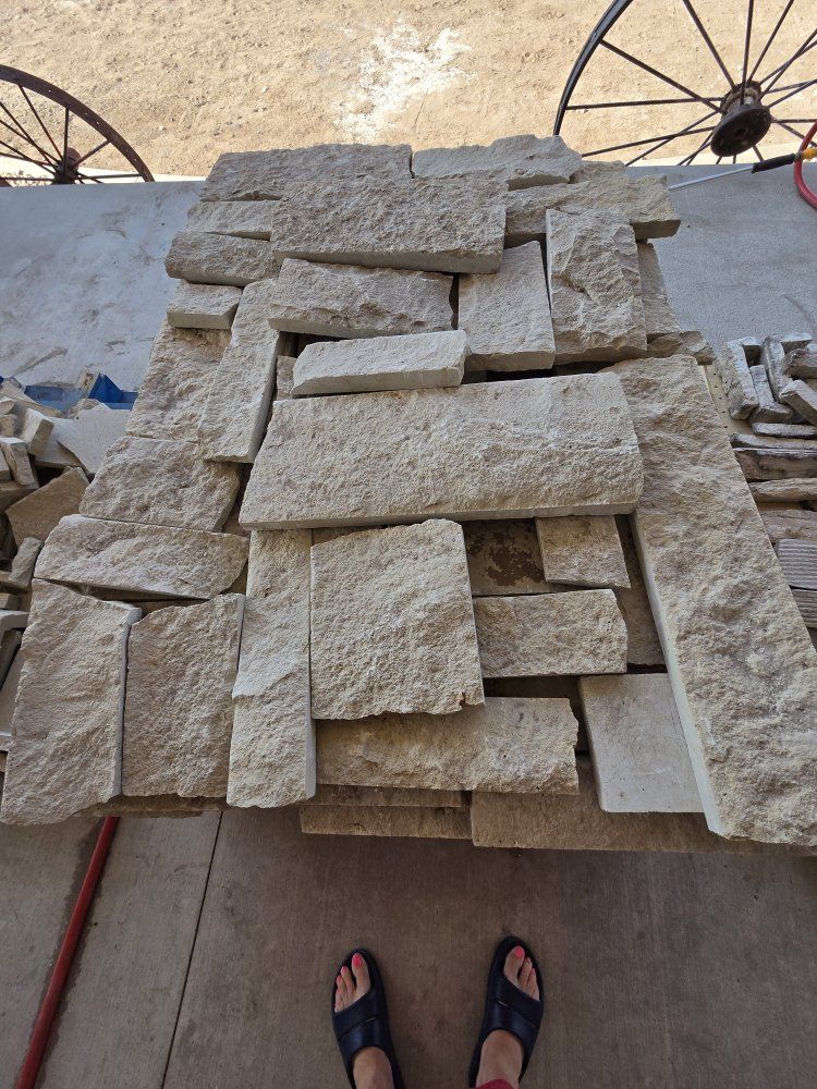 Fireplace sand stone /rock