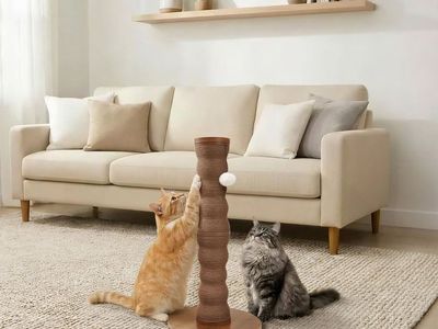 Friends Forever Wave Cat Scratching Post, 28" H 2021756 #106940