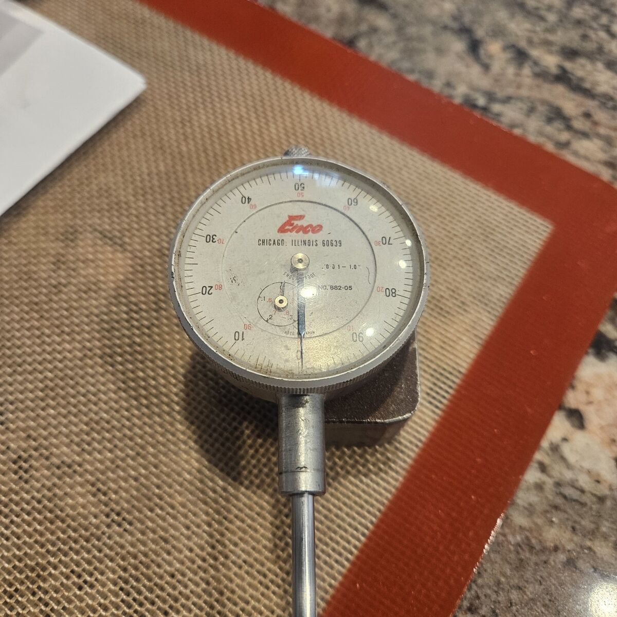 Enco .001-1.00 inch travel indicator