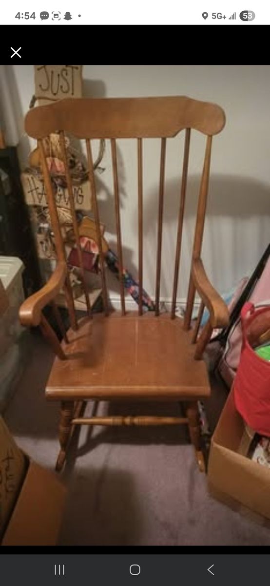 Antique rocking chair