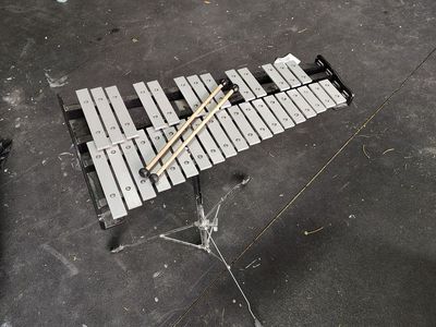 Glockenspiel xylophone