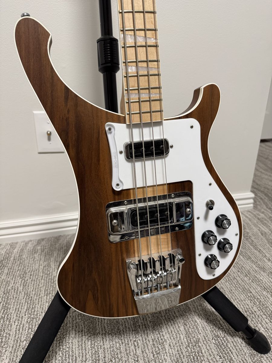 Rickenbacker 4003W Electric Bass Guitar - Walnut Finish