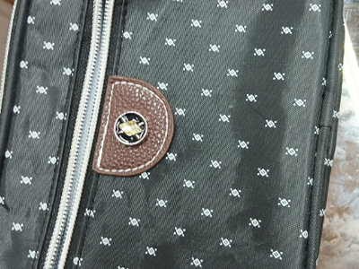 Coduris Black Small Travel Bag -Section A